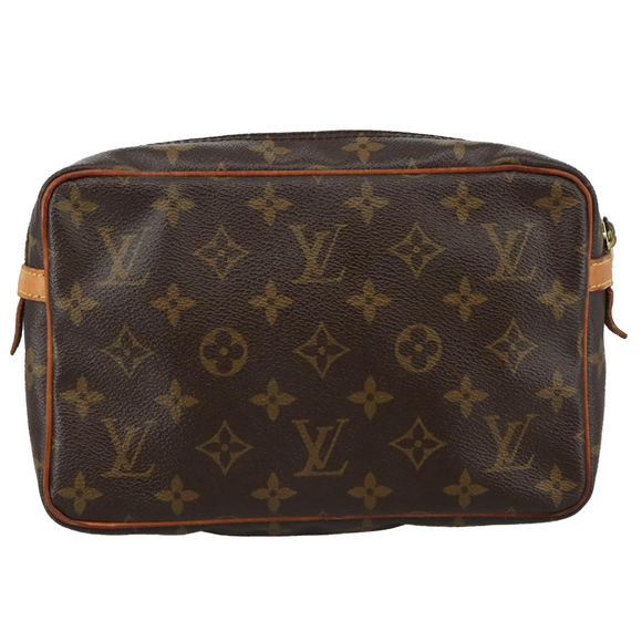LOUIS VUITTON Monogram Compiegne 23 Clutch Bag M51847 LV Auth 106934 - Picture 2 of 16